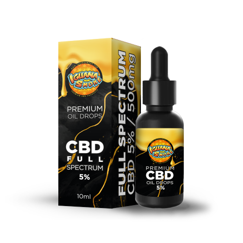 ACEITE CBD FULL SPECTRUM 5% IGUANA SMOKE 10ml