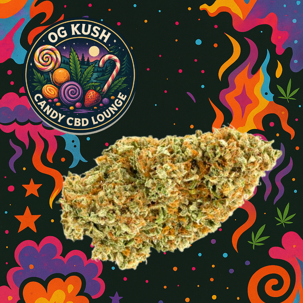 OG KUSH CANDY GREENHOUSE FLORES CBD