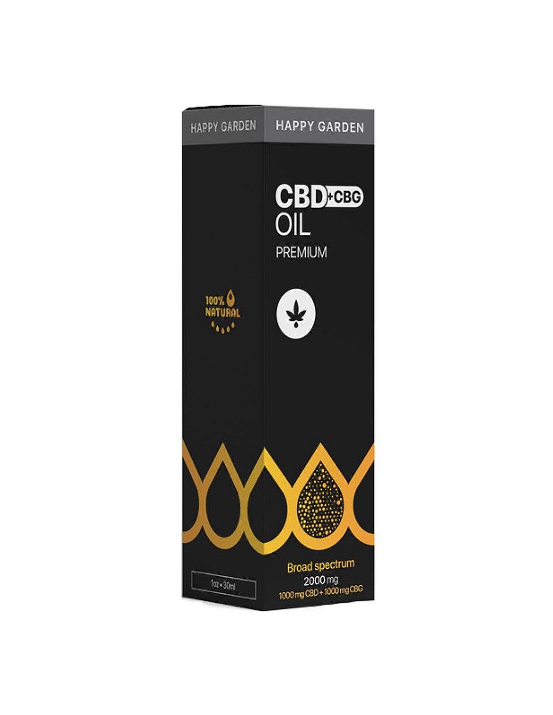 ACEITE CBD+CBG BROAD SPECTRUM HAPPY GARDEN 30ml