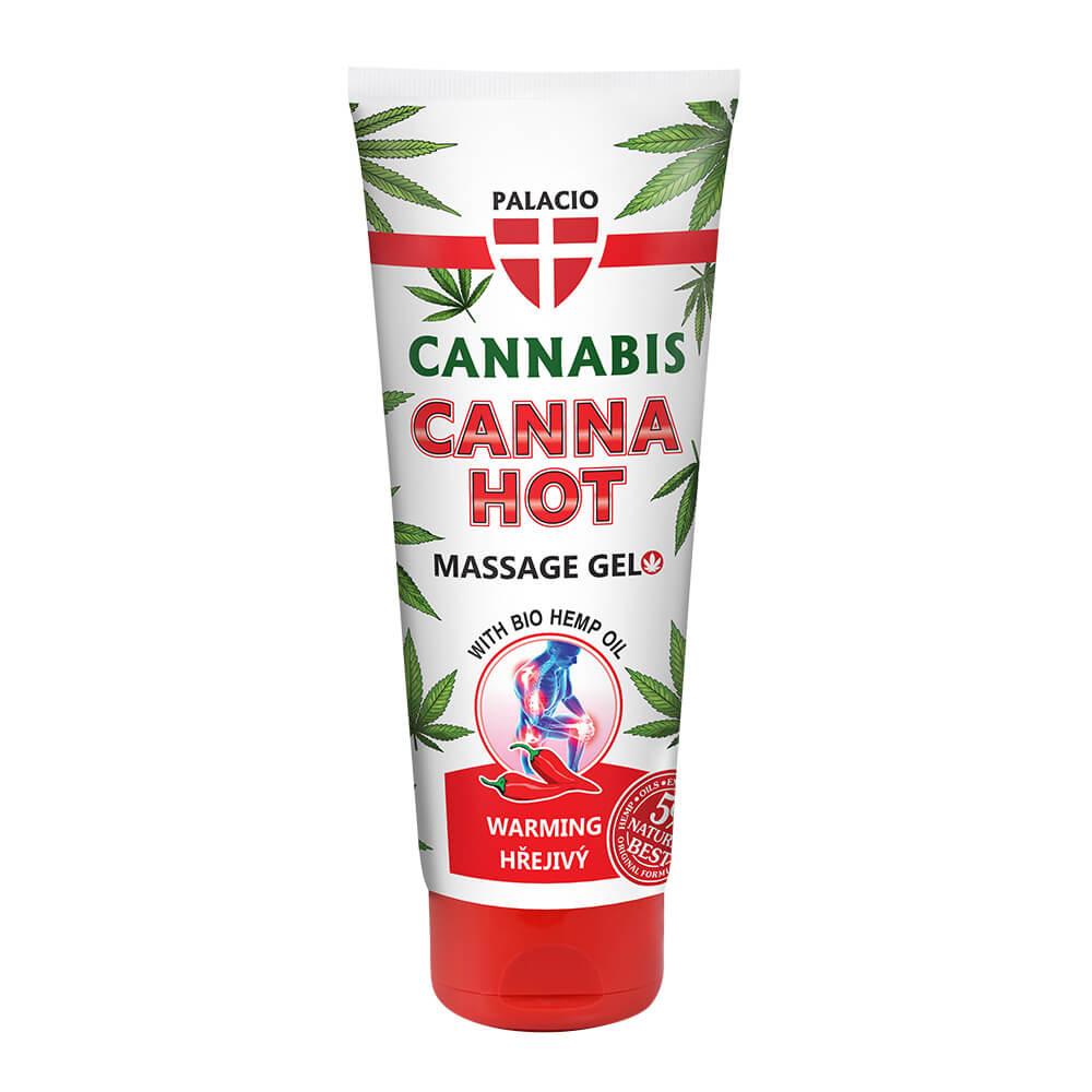 CANNAHOT GEL MASAJE EFECTO CALIENTE PALACIO (200ml)