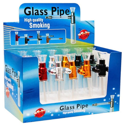 MINI PIPA DE VIDRIO PORTÁTIL EXTRAÍBLE