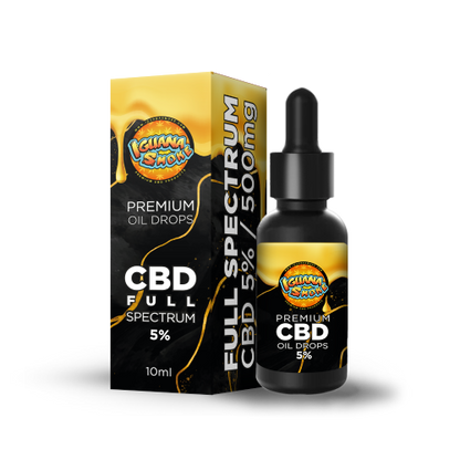 ACEITE CBD FULL SPECTRUM 5% IGUANA SMOKE 10ml