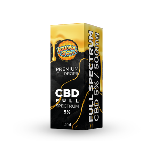 ACEITE CBD FULL SPECTRUM 5% IGUANA SMOKE 10ml
