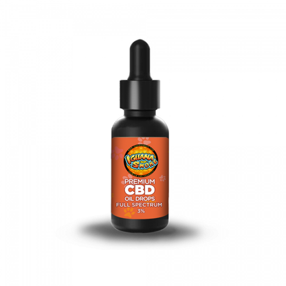ACEITE CBD FULL SPECTRUM 3% PARA MASCOTAS SABOR SALMÓN IGUANA SMOKE 10ml