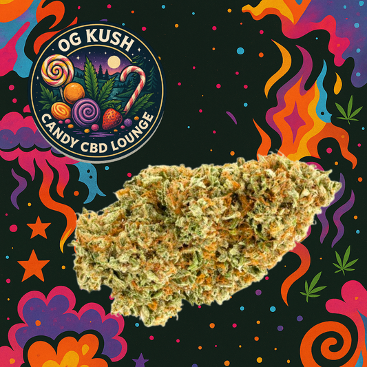 OG KUSH CANDY GREENHOUSE FLORES CBD
