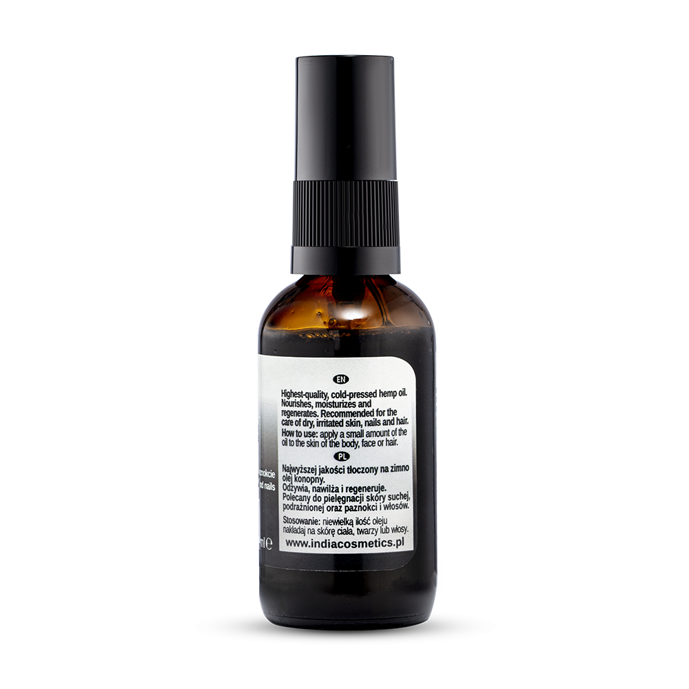 ACEITE DE CÁÑAMO CORPORAL PARA PELO, PIEL Y UÑAS (50ml)