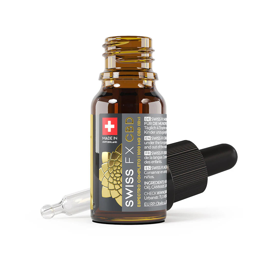 ACEITE CBD 10% FULL SPECTRUM SWISS FX 30ml