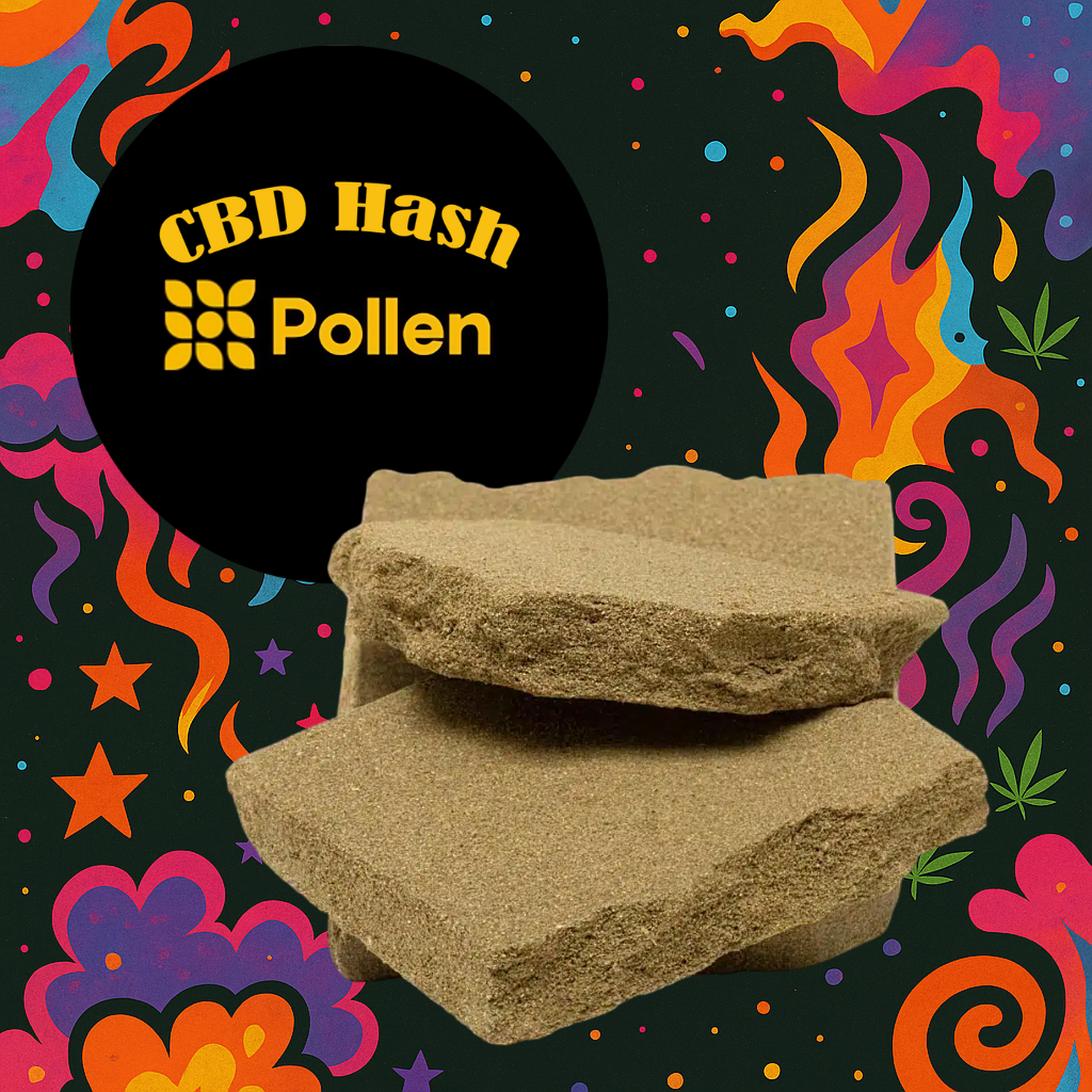 HASH POLLEN RESINAS CBD