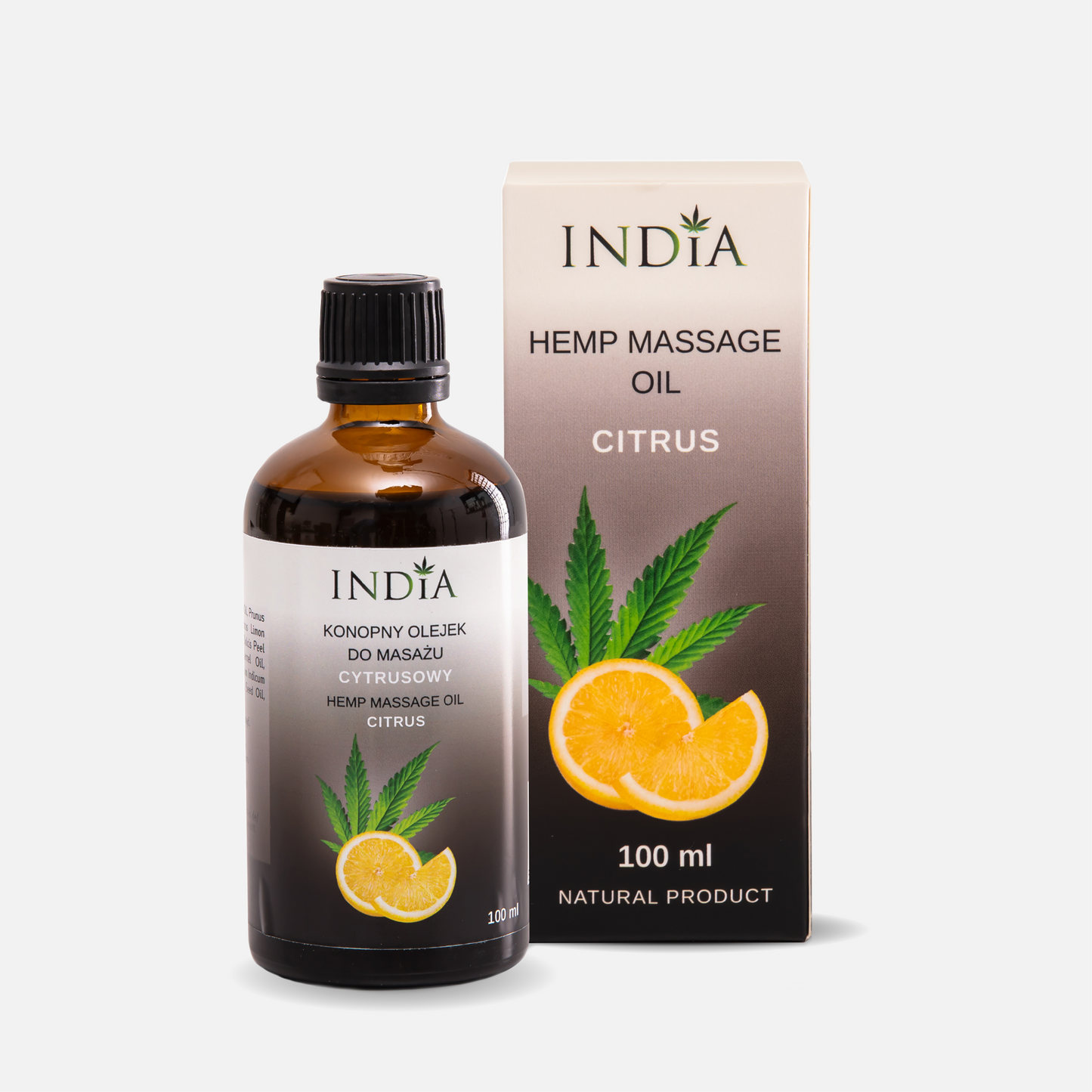 ACEITE MASAJE CBD CÍTRICO INDIA 100ml
