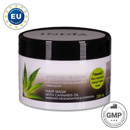 MASCARILLA CAPILAR DE ACEITE DE CÁÑAMO (200ml)