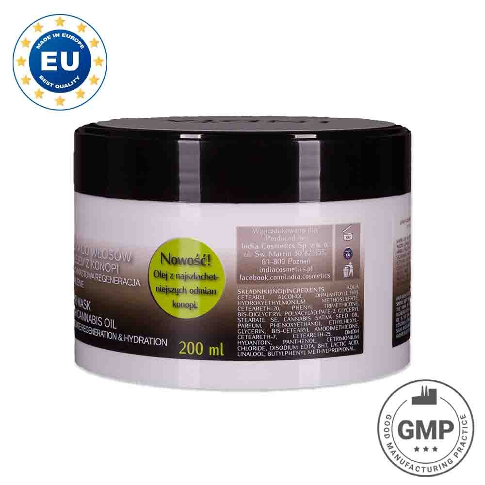 MASCARILLA CAPILAR DE ACEITE DE CÁÑAMO (200ml)