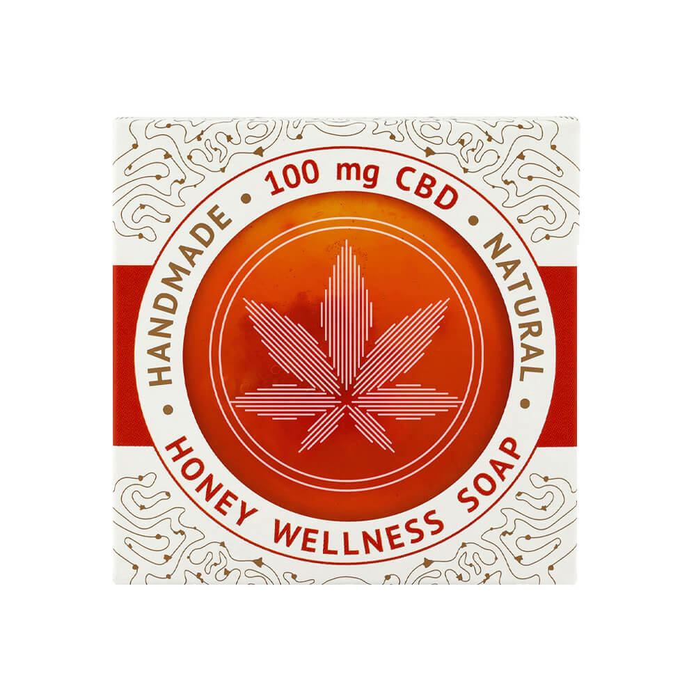 JABÓN ARTESANAL HONEY  WELLNESS 100MG CBD CANNALINE