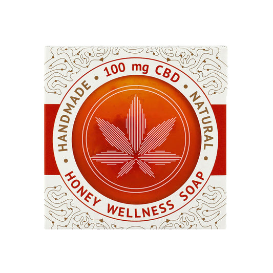 JABÓN ARTESANAL HONEY  WELLNESS 100MG CBD CANNALINE