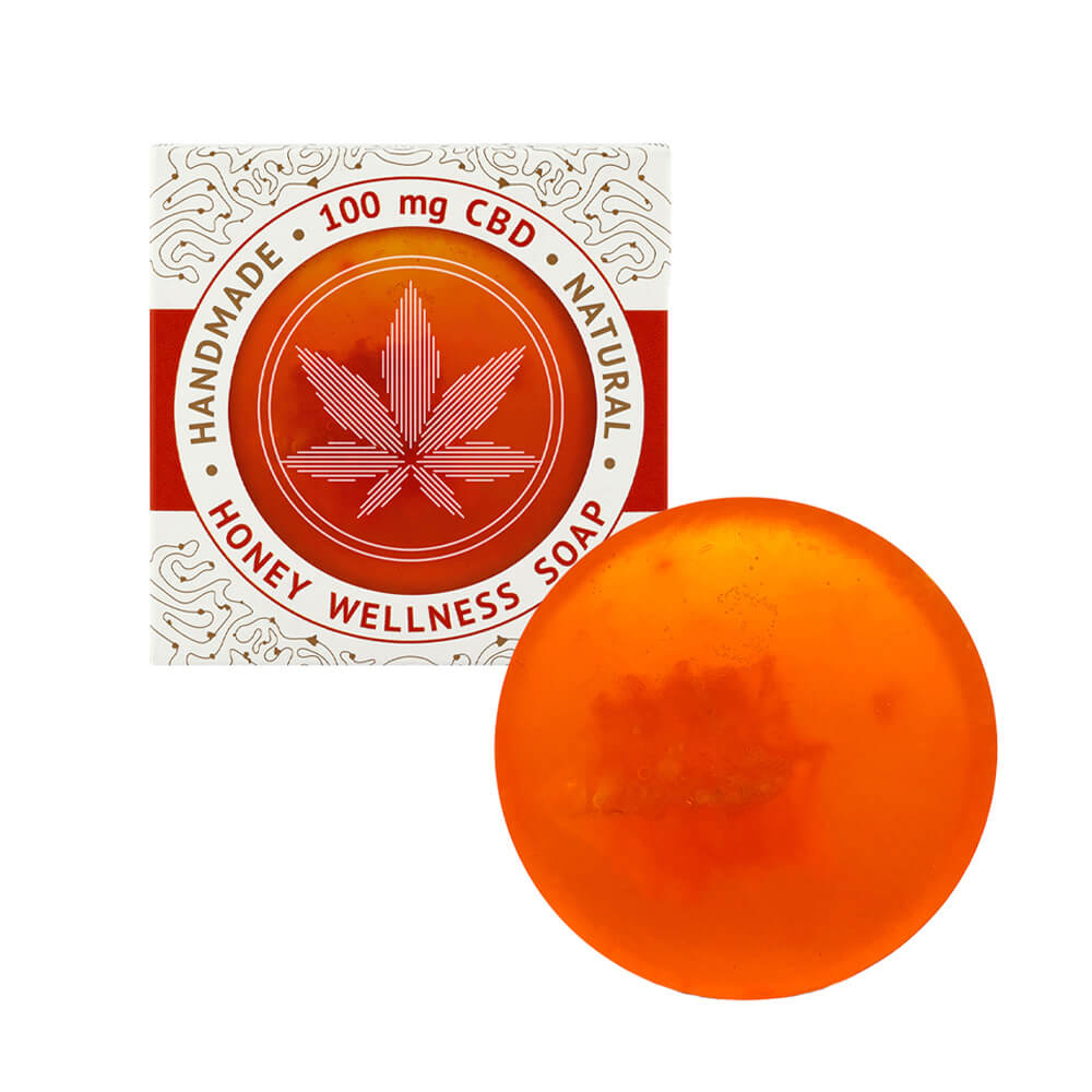 JABÓN ARTESANAL HONEY  WELLNESS 100MG CBD CANNALINE