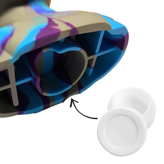 ALIEN AZUL BONG SILICONA 20CM