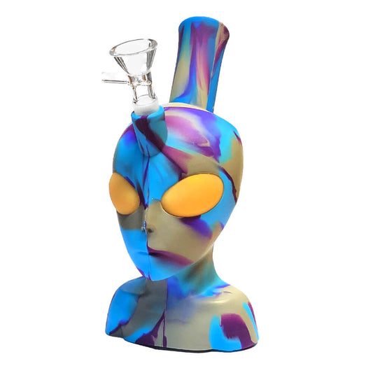 ALIEN AZUL BONG SILICONA 20CM