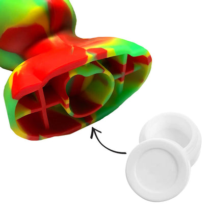 ALIEN RASTA BONG SILICONA 20CM